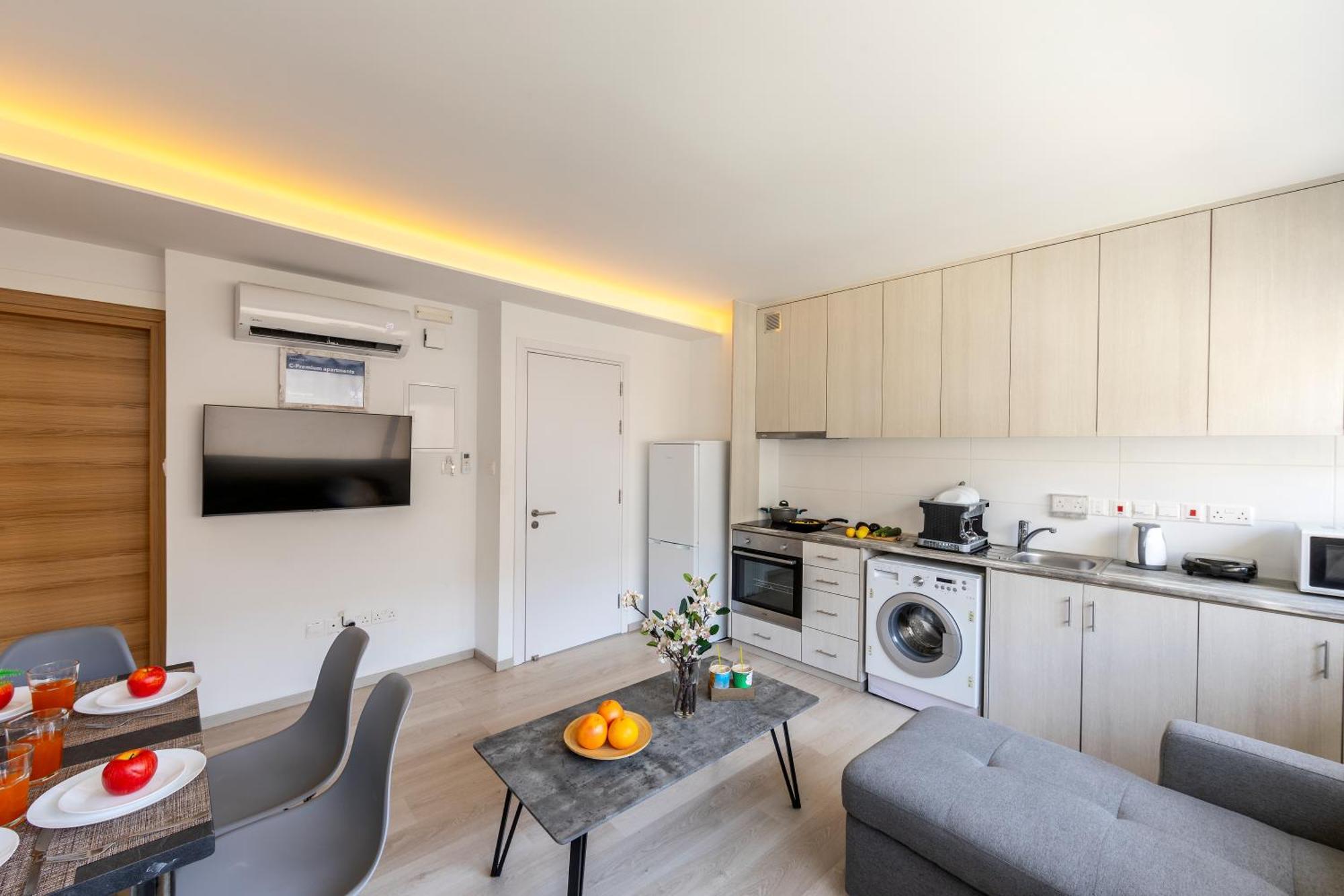 C-Premium Apts 100M From Beach And City Centre Λάρνακα Εξωτερικό φωτογραφία